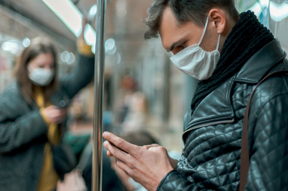 Public transit mask - getty - YurolaitsAlbert