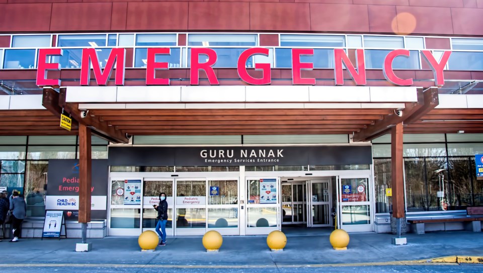 Surrey hospital emergency - cc