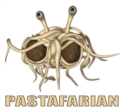 Pastafarian can wear strainer on head in license photo