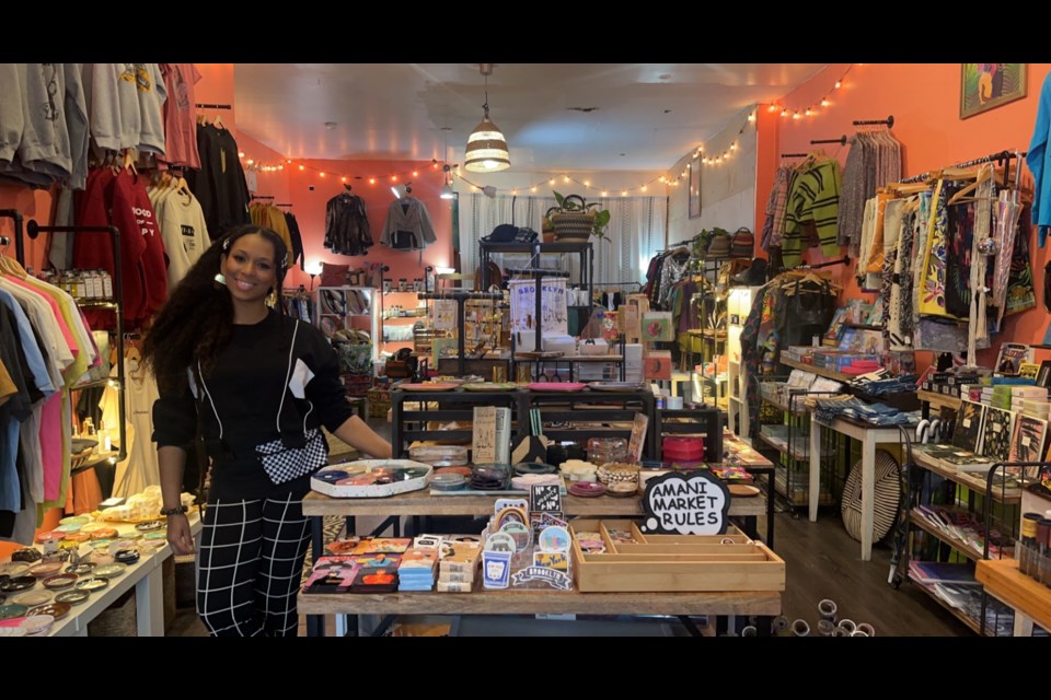 Nicole Mebane, Amani Market owner. Photo: Natasha Knows for BK Reader.