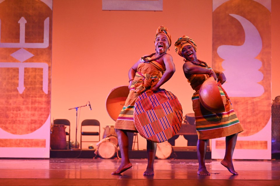 The National Theater of Ghana's National Dance Company performance for DanceAfrica Festival: “Golden Ghana: Adinkra, Ananse, and Abusua" 