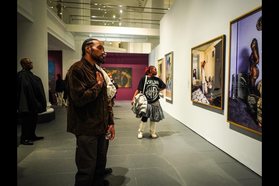 "Giants: Art from the
Dean Collection of Swizz Beatz and Alicia Keys" is a new exhibition at the Brooklyn Museum opening February 11.