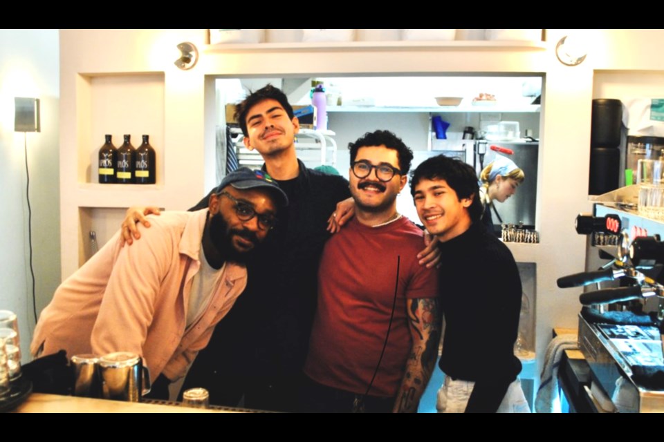 Che team: Adam Keita, Alex Sierra, Ariel Perez, and Tyler Ortiz. Photo: Hannah Berman for BK Reader.