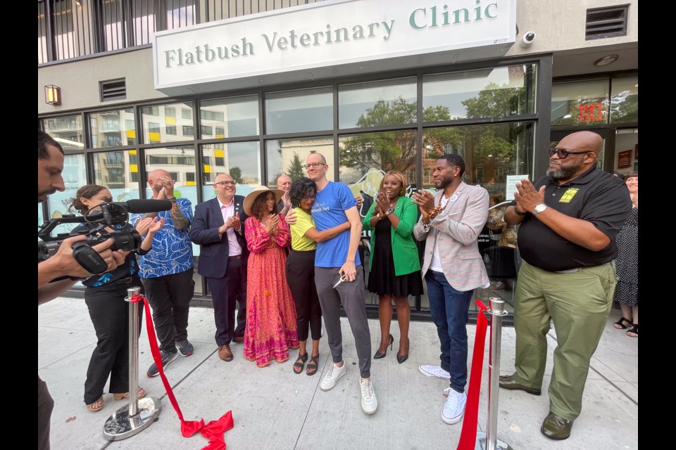 Low-cost veterinary clinic Flatbush Vet will open in Sept. 2023. 
