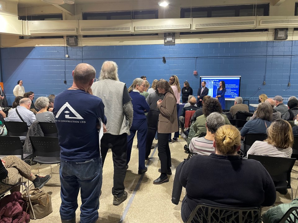 Public Forum meeting for Gowanus Canal clean up.
