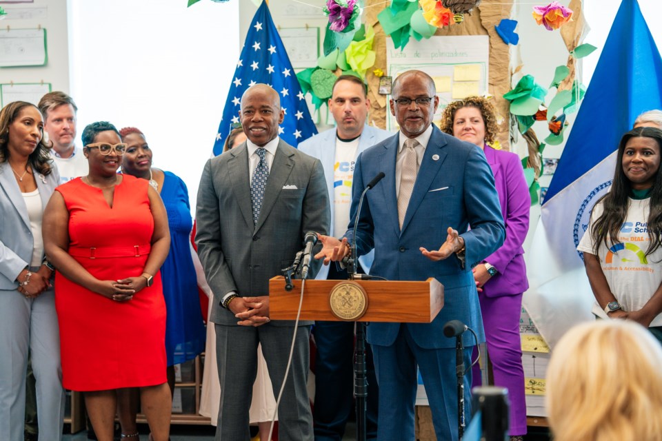 mayor-adams-and-chancellor-banks-june-2024