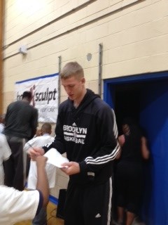 Brooklyn Nets visit P.S. 171 in Bedford-Stuyvesant to take part in the team's Assist Program