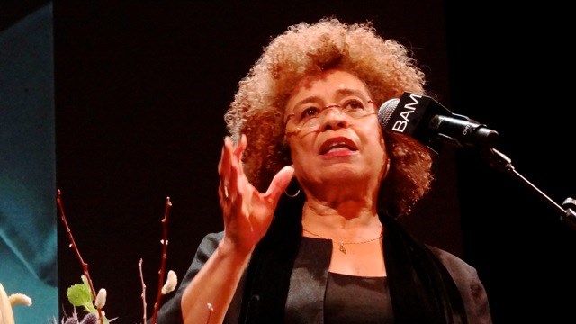 Angela Davis speaks at Brooklyn Academy of Music's Annual Tribute and Celebration to Dr. Martin Luther King, Jr.