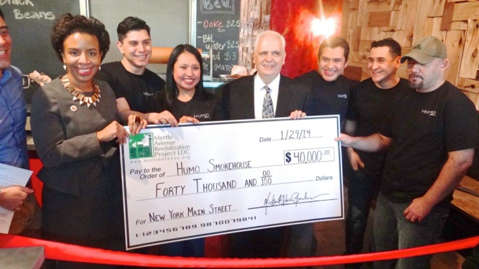 MARP presents HUMO $40,000, a facade improvement grant