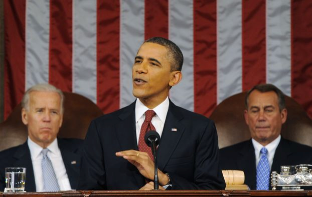 President Barack Obama delivers his fifth State of the Union Address, 1/28/14