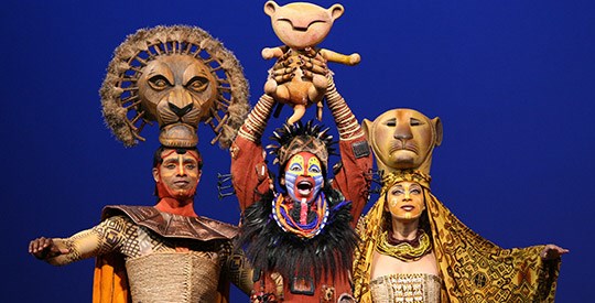 The Lion King on Broadway