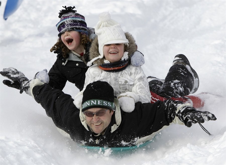 Prospect Park this weekend for a day of free "Snow Play"