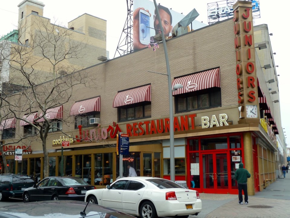 Junior's Restaurant in Brooklyn