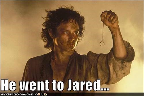 Did Harry Potter get his ring from Jared