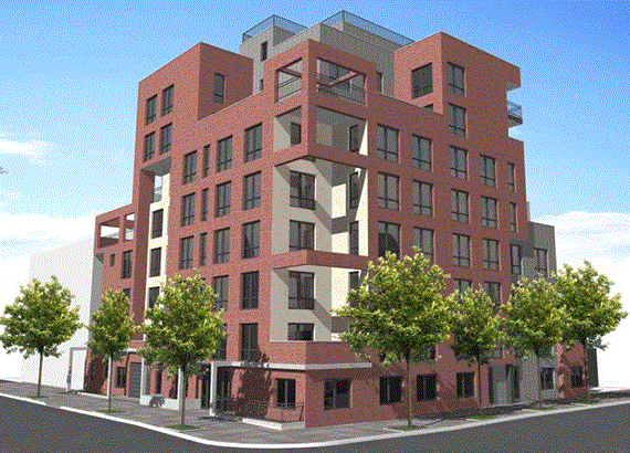 Rendering of 689-691 Marcy Avenue in Brooklyn