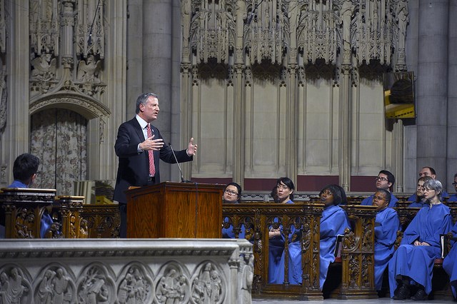 Mayor Bill de Blasio