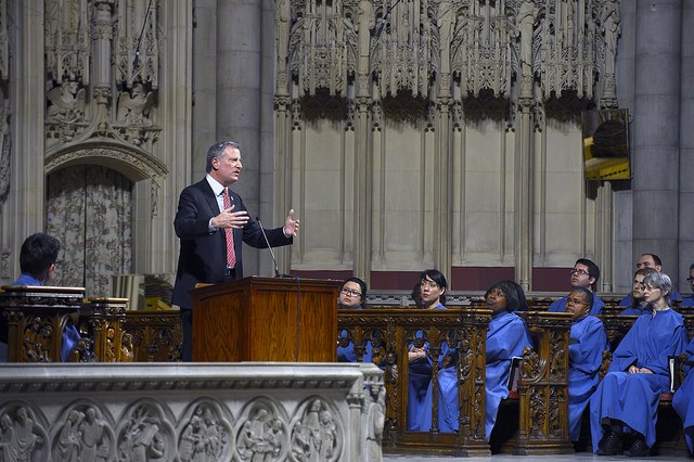 Mayor Bill de Blasio