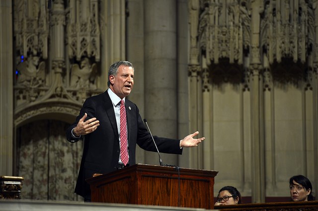 Mayor Bill de Blasio