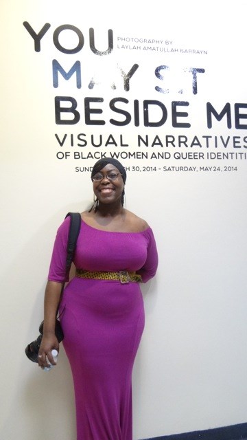 Laylah Amatullah Barrayn, curator for the exhibit,