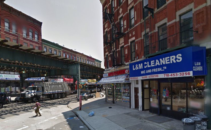 Intersection of Broadway and Greene avenues 