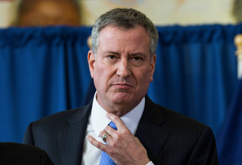 NYC Mayor Bill de Blasio