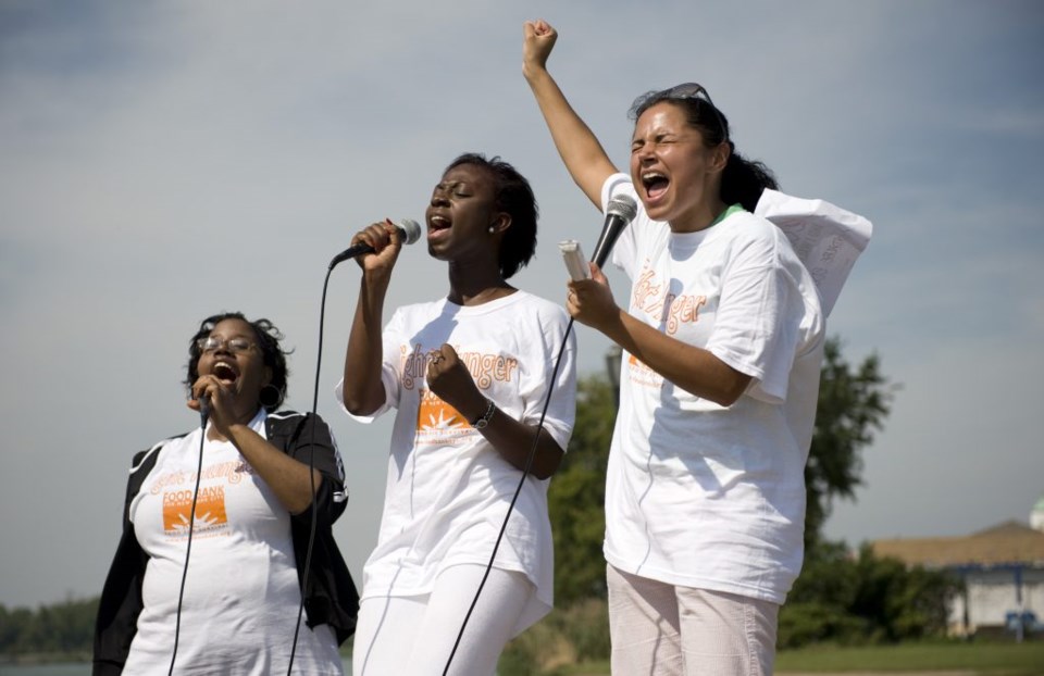 "Another Protest Song Karaoke" participants 