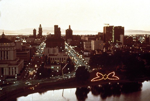 Judy Chicago's upcoming pyrotechnic performance A Butterfly for Brooklyn is a continuation of a series of performances early on in her career. Photo Courtesy: Broolklynmuseum.org