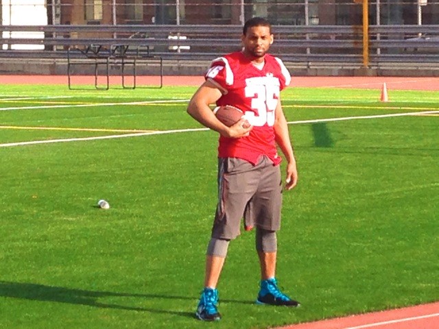 Tywan Anthony, founder of the Bedford-Stuyvsant Crusaders Semi-Pro Football League