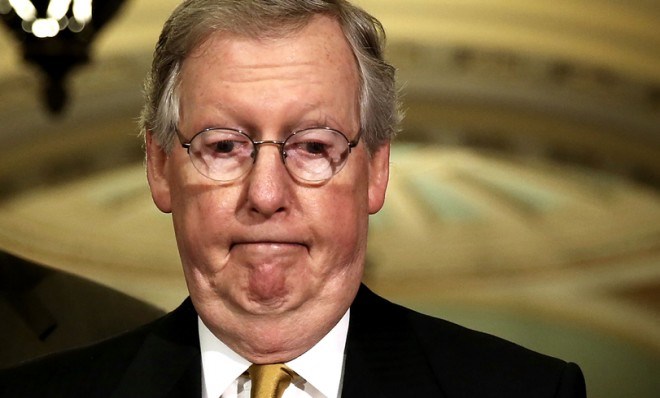 Minority Leader Mitch McConnell