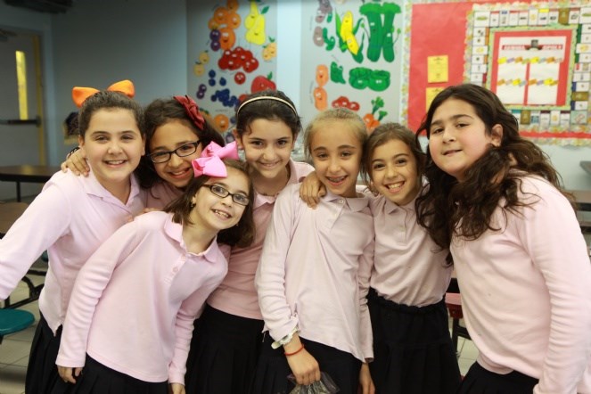 Girls at a Lubavitch School in Crown Heights Photo: lecfl.com