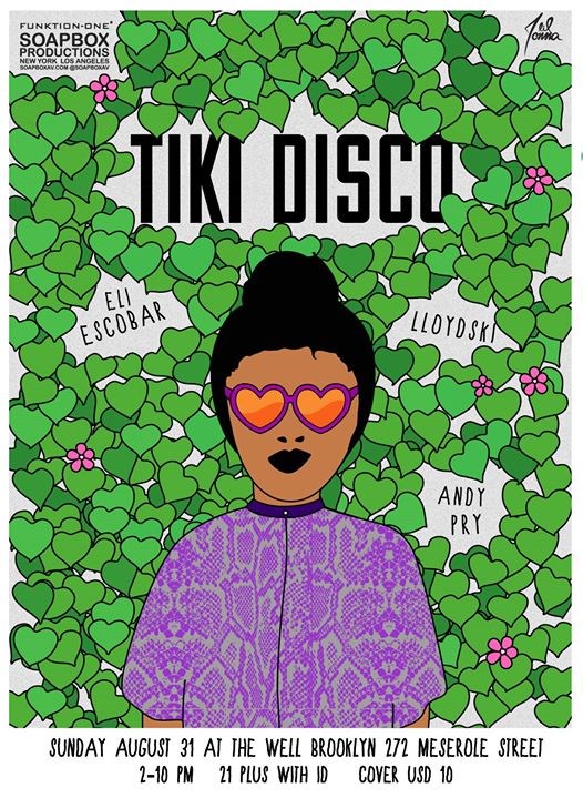 Tiki Disco is all the way live