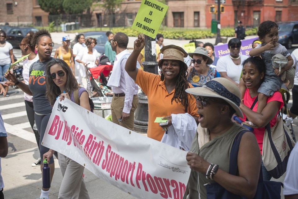 The Sixth Annual Breastfeeding Walk through Bedford Stuyvesant and Crown Heights