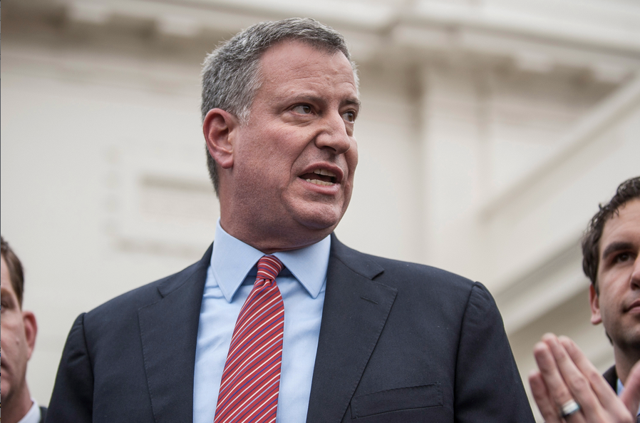 Mayor Bill de Blasio