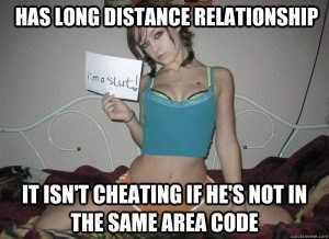 cheating long distance