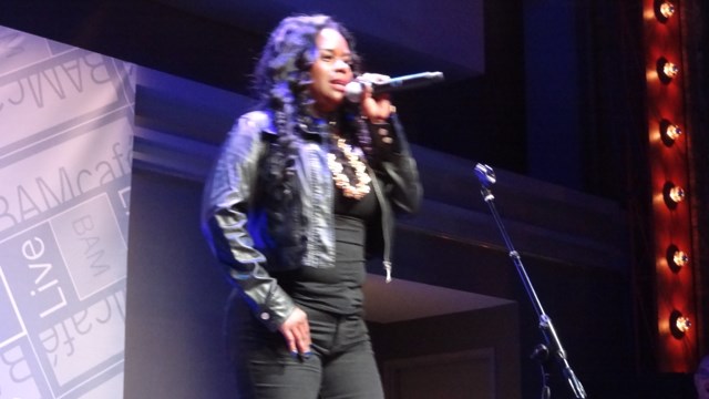 Sweet Tee performs at "Pass the Mic: Ladies First, A Night of Women Emcees"