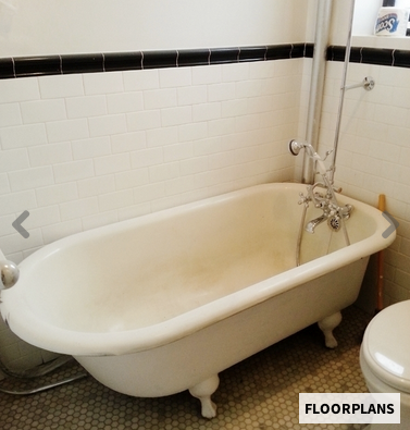 Bathroom in a 3-bedroom apartment at 315 Washington Avenue, $3,500/mo