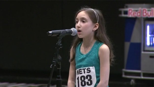 Nets Star-Spangled Banner Anthem audition Photo: newyork.cbslocal.com