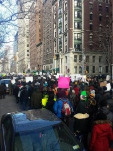 Millions March NYC 12/13/14, Eric Garner, Michael Brown, Washington Sq. Park, protests, rally, march, New York City