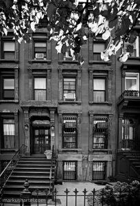 The original Bed-Stuy brownstone salon on Hancock Street, where Miss Jessie's Curly Pudding was created.