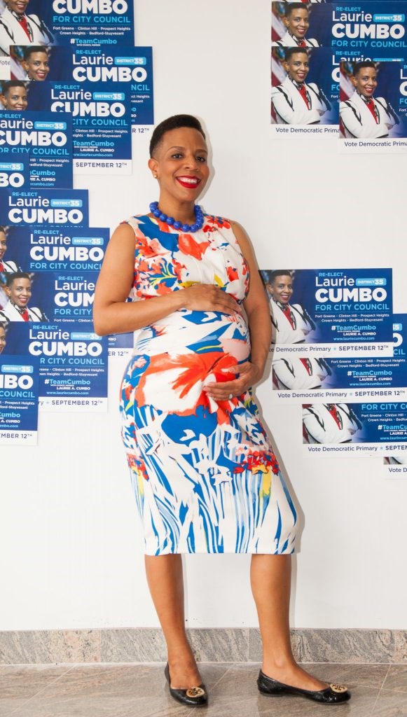 Sex education, women in the workplace, campaigning while pregnant, pregnancy, Laurie Cumbo, 35th District, BK Reader