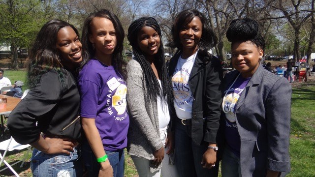 mayoral community school, Brownsville Academy High School,  Ineisha Williford, Katwona Warren, mental health, Lincoln Terrace Park, kickoff, launch, BBQ