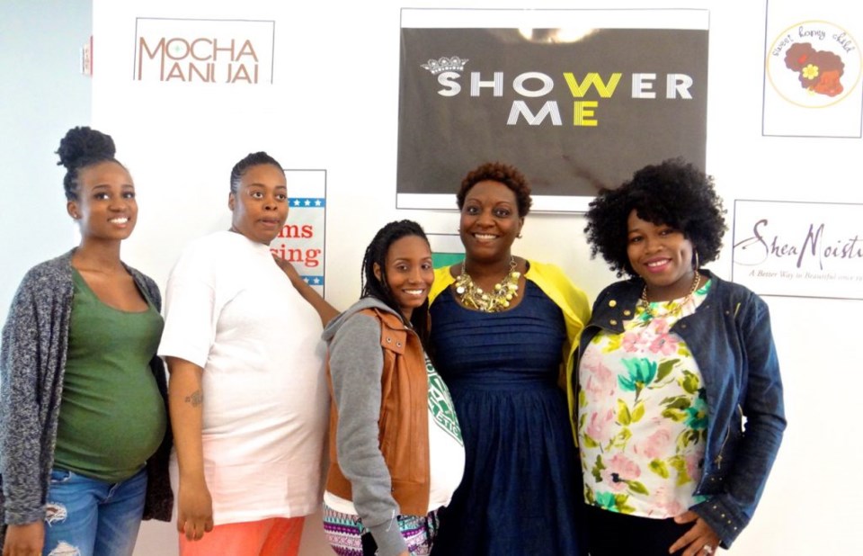 community baby shower, Shower Me, Tyi Joyner, moms-to-be, Greg Jackson Center, Brownsville