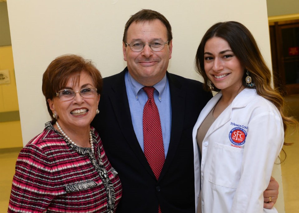 St. Francis College, Nursing White Coat Ceremony