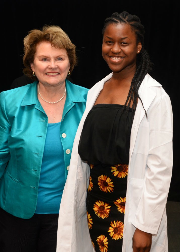 St. Francis College, Nursing White Coat Ceremony, Natale Jean, Susan Saladino