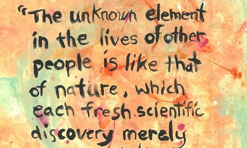 Art By Harriet Faith ~ Quote From Marcel Proust