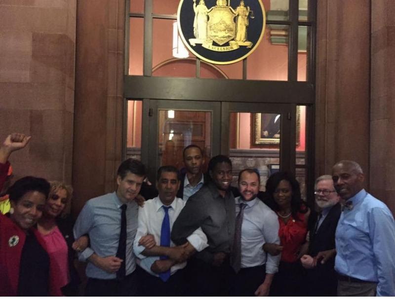 Bklyn Lawmakers Arrested Protesting Need For Stronger Rent Laws