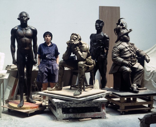 Gabriel Koren, Sculptor, Sculptures, gentrification, work studios, Brooklyn, Harlem, historical figures
