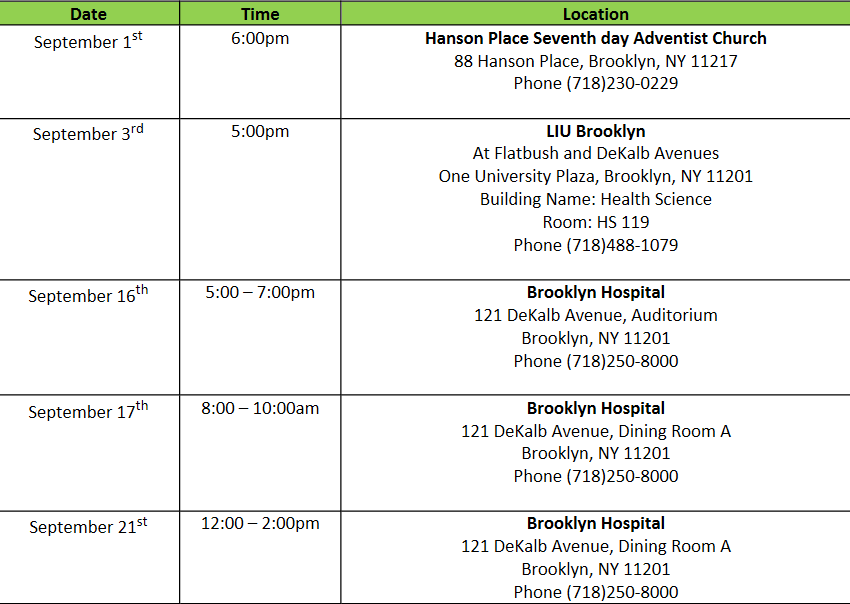 Seminar-Schedule