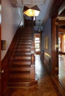 The first-floor entrance of Arlington Place Bed and Breakfast