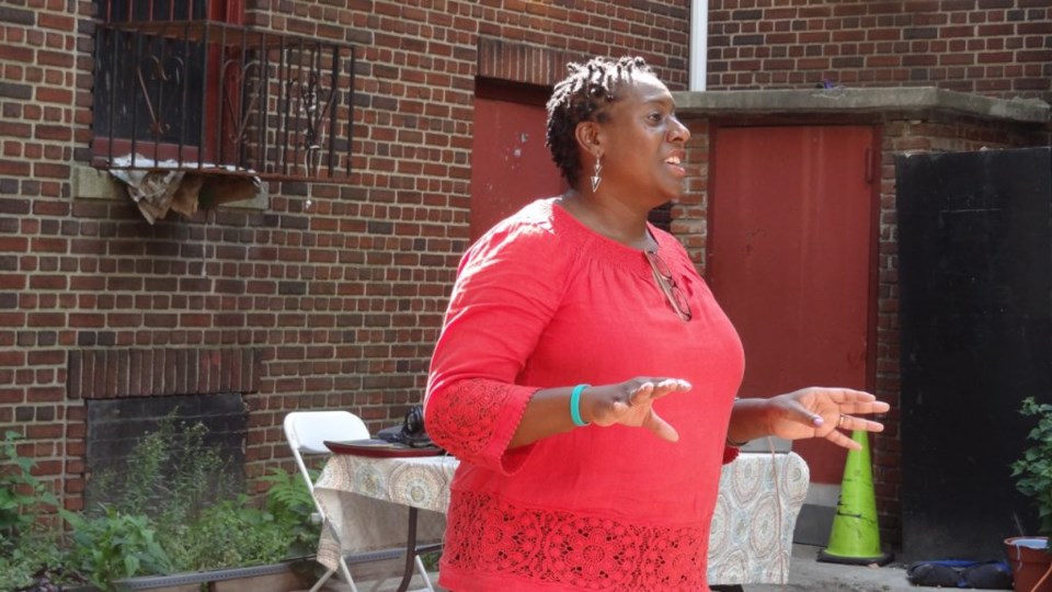 Sharon Marshal-Taylor, program manager for the Brooklyn Breastfeeding Empowerment Zone